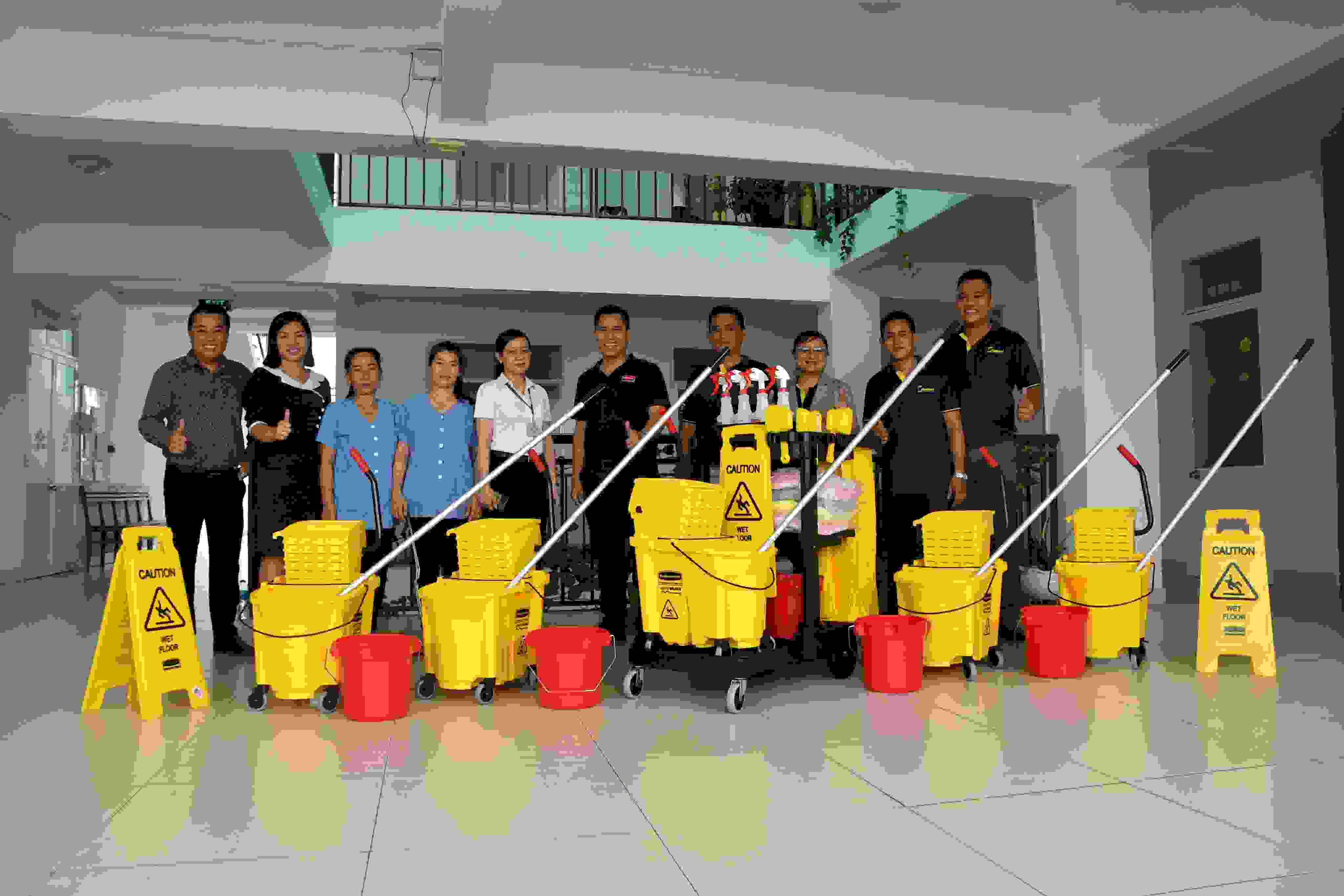 Dịch vụ vệ sinh công nghiệp tại Đà Lạt 3