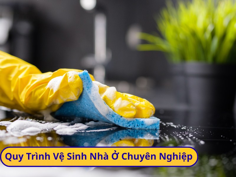 Quy Trình Vệ Sinh Nhà Ở Chuyên Nghiệp